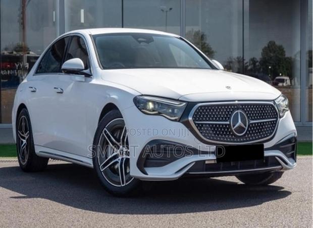 New Mercedes-Benz E200 2024 White