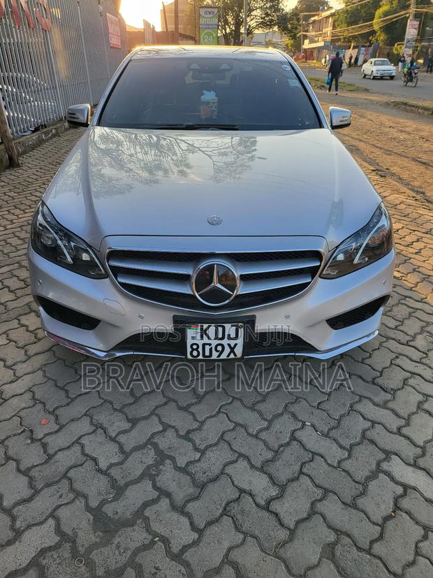 Mercedes-Benz E220 2016 Silver