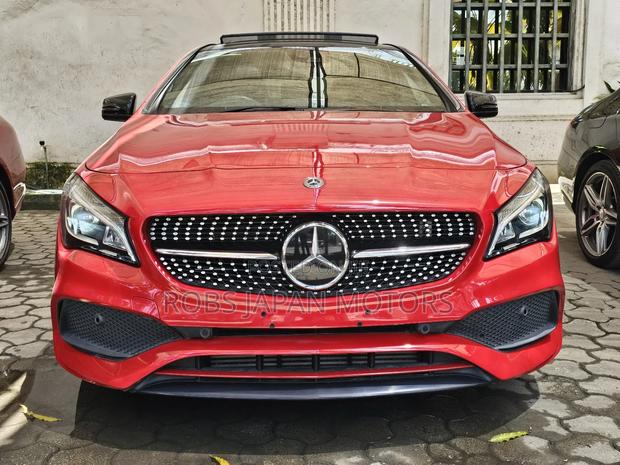 Mercedes-Benz CLA-Class CLA 250 4MATIC Sedan 2018 Red