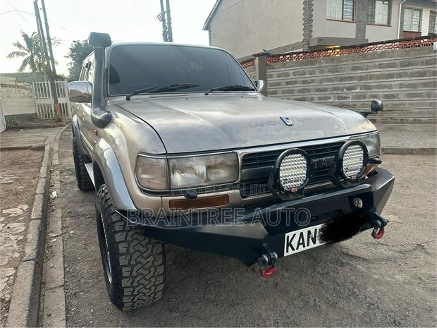 Toyota Land Cruiser 80 Wagon 1992 Brown