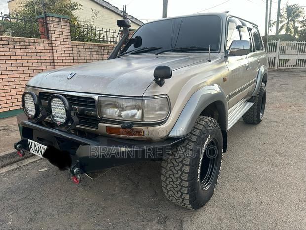 Toyota Land Cruiser 80 Wagon 1992 Brown