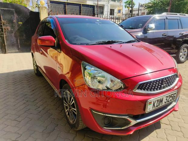 Mitsubishi Mirage 2016 Red