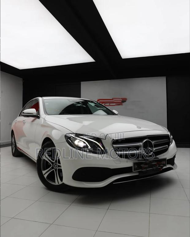 Mercedes-Benz E220 2018 White