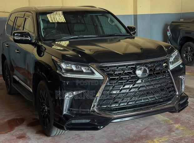 Lexus LX 450d AWD 2018 Matt Black