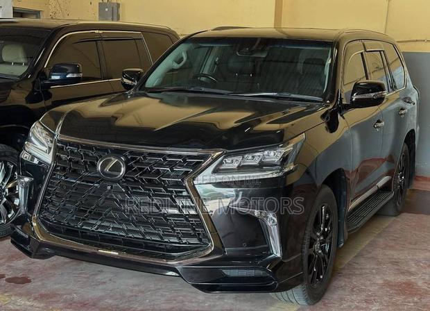 Lexus LX 450d AWD 2018 Matt Black