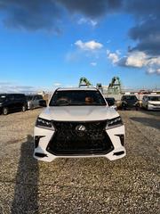 Lexus LX 570 AWD 2019 White for sale