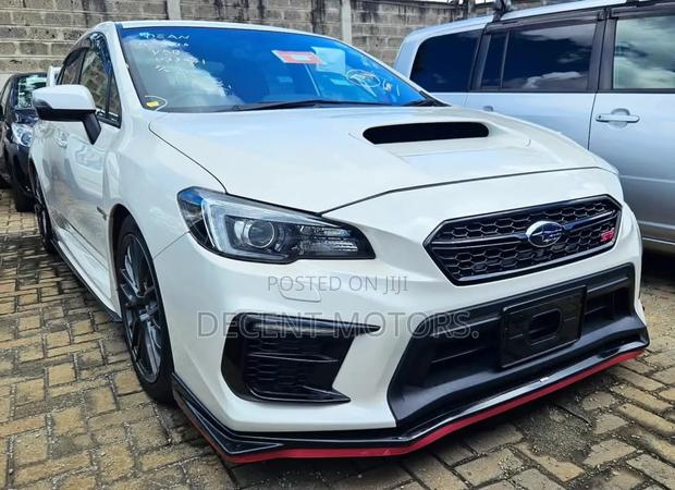 Subaru WRX STI 2019 White