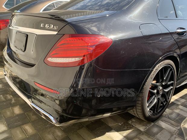 Mercedes-Benz E63 2018 Black