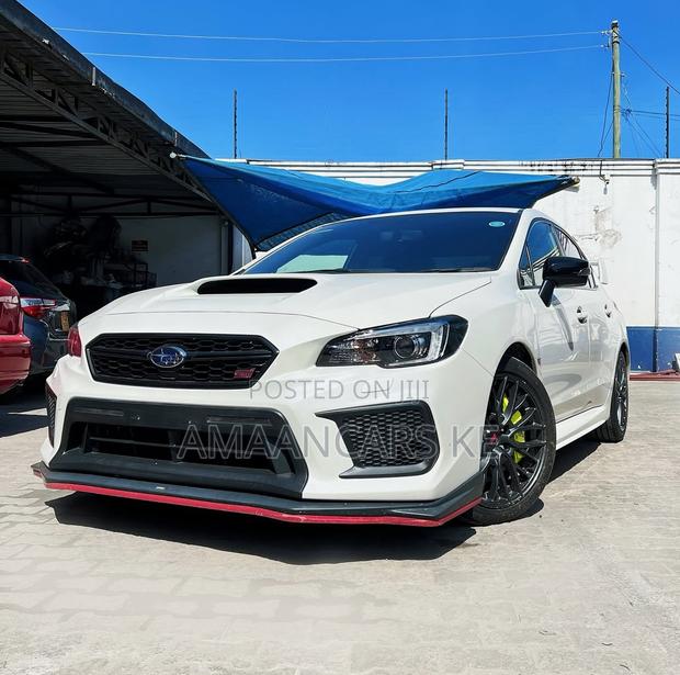 Subaru WRX STI 2018 White