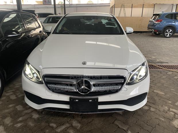 Mercedes-Benz E220 2018 White
