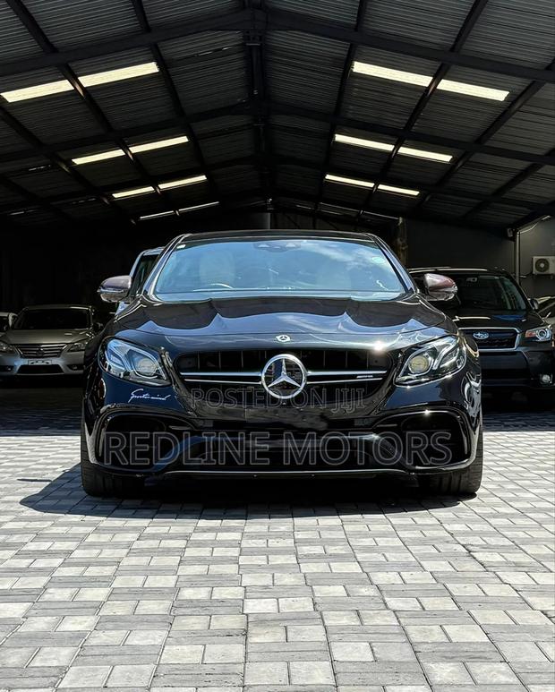 Mercedes-Benz E63 2018 Black