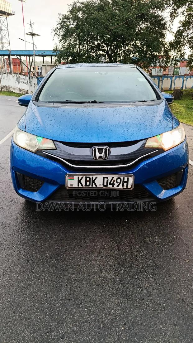 Honda Fit 2015 Blue