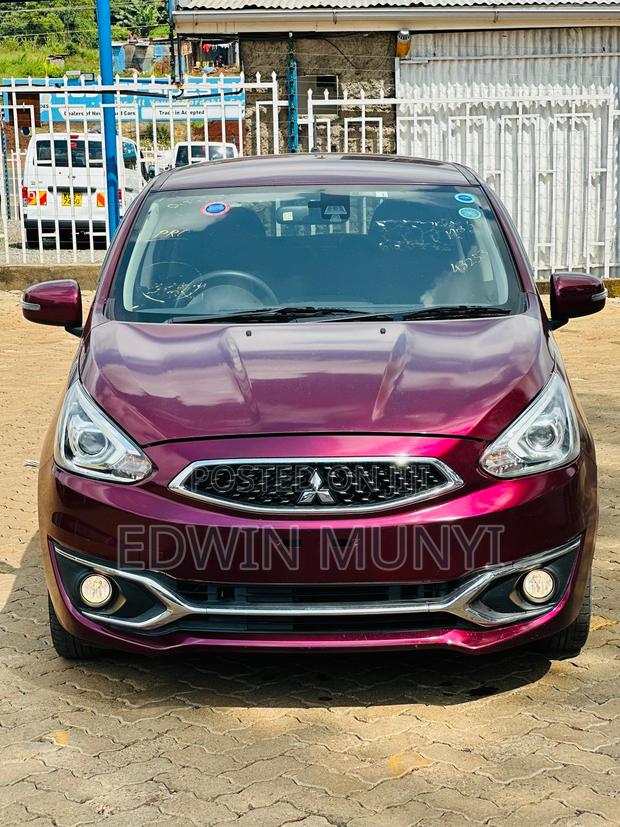 Mitsubishi Mirage ES 2018 Red