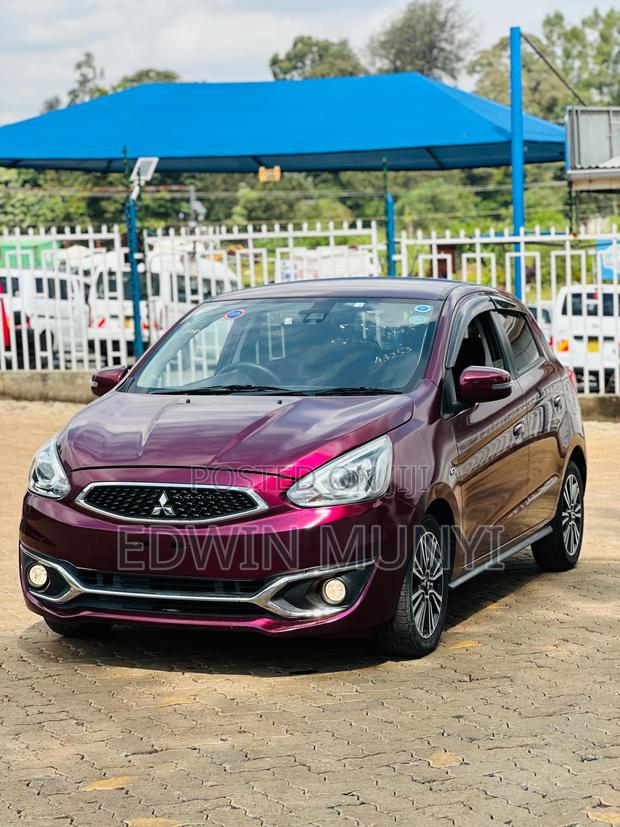 Mitsubishi Mirage ES 2018 Red