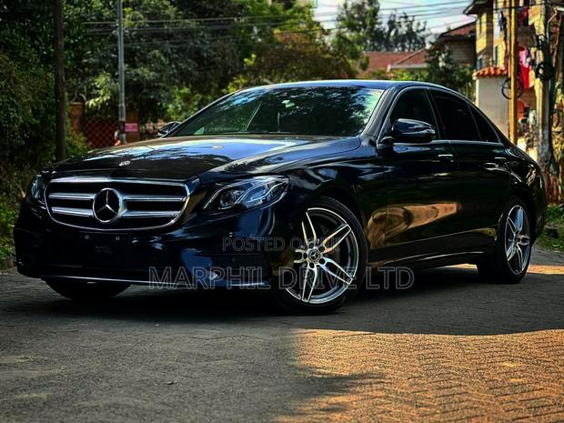 Mercedes-Benz E250 2018 Black