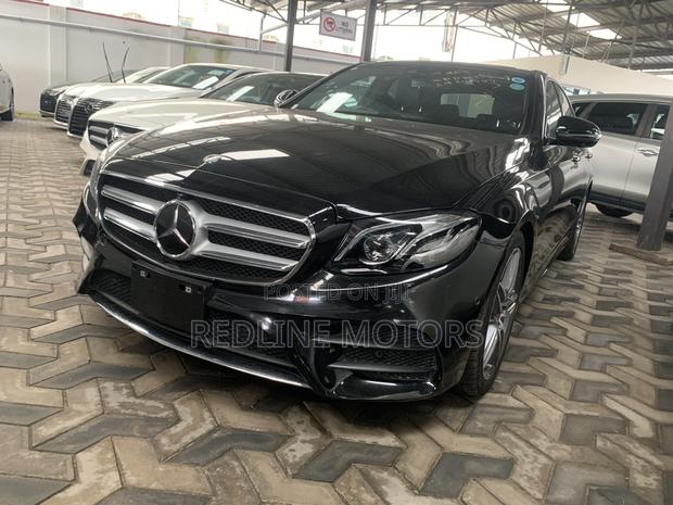 Mercedes-Benz E200 2018 Black