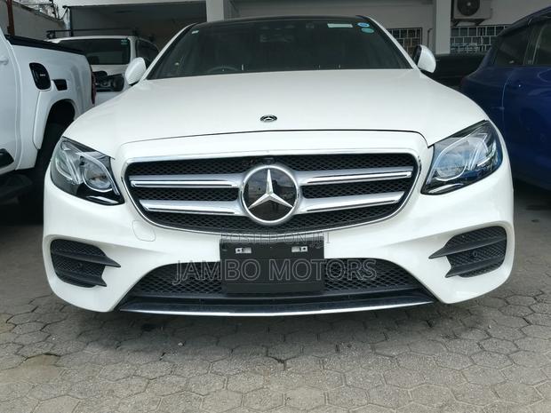 Mercedes-Benz E200 2018 White