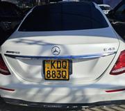 Mercedes-Benz E63 2018 White for sale