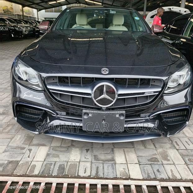 Mercedes-Benz E63 2018 Black