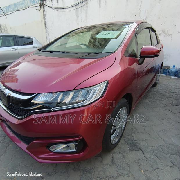 Honda Fit 2018 Maroon