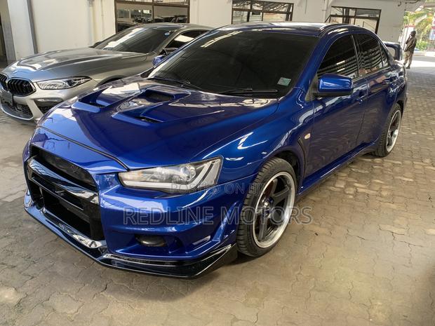 Mitsubishi Lancer Evo 2018 Blue
