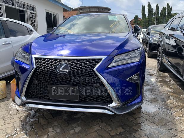 Lexus RX 2018 Blue