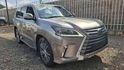 Lexus LX 450d AWD 2017 Gray for sale