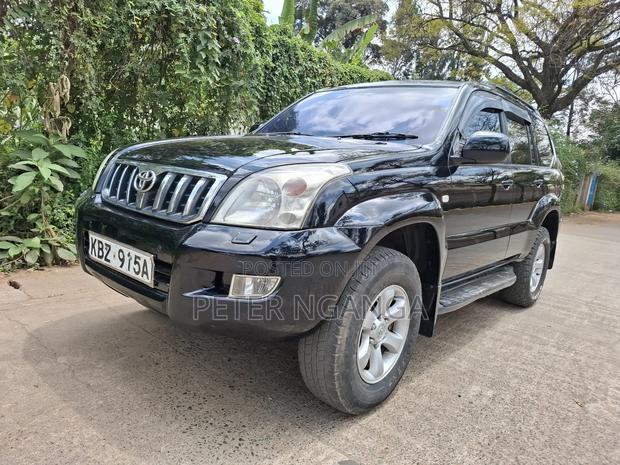 Toyota Land Cruiser Prado 3.0 D-4D 5dr 2007 Black