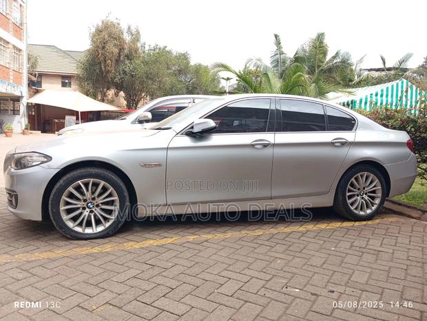 BMW 528i 2014 Silver