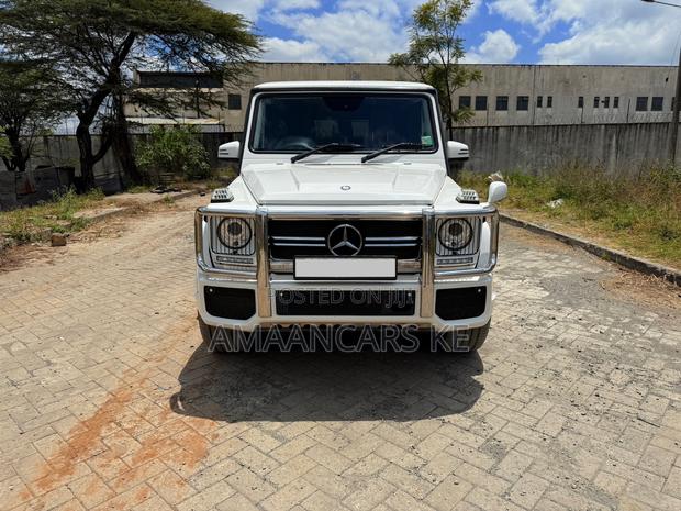 Mercedes-Benz G-Class G 350 BlueTEC 2015 White
