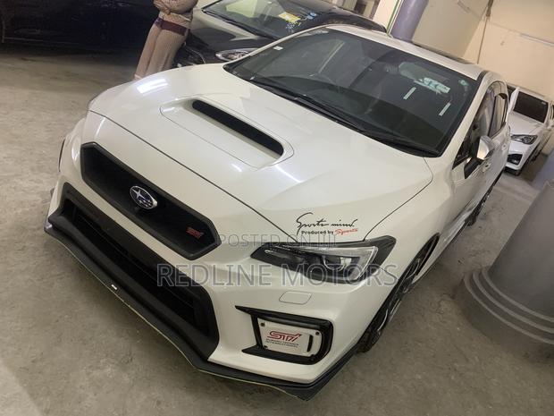 Subaru WRX STI 2018 White