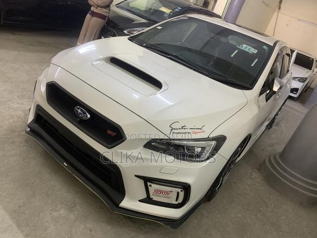Subaru WRX STI 2018 White