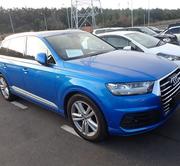Audi Q7 2016 Blue for sale