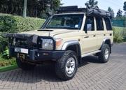 Toyota Land Cruiser 4.5 V8 DLX 2014 Beige for sale