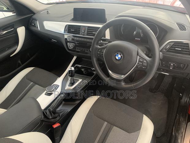 BMW 118i 2018 Burgundy