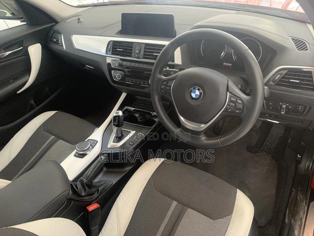BMW 118i 2018 Burgundy