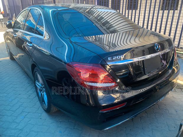 Mercedes-Benz E200 2018 Black