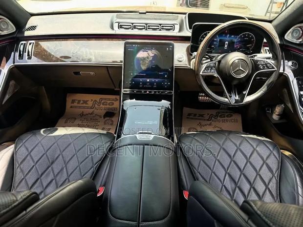 Mercedes-Benz S-Class S 500 4MATIC 2021 Burgundy
