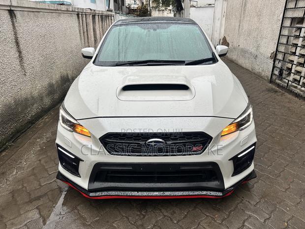Subaru WRX STI 2019 White