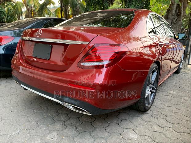 Mercedes-Benz E200 2018 Red