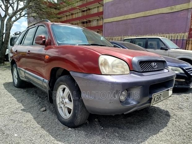 Hyundai Santa Fe LX 4WD 2004 Red