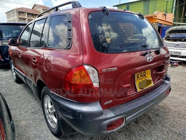 Hyundai Santa Fe LX 4WD 2004 Red