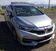 Honda Fit Shuttle 2018 Silver for sale