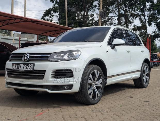 2014 Volkswagen Touareg in White - Used Luxury SUV for Sale