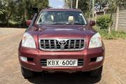Toyota Land Cruiser Prado 2007 Maroon for sale