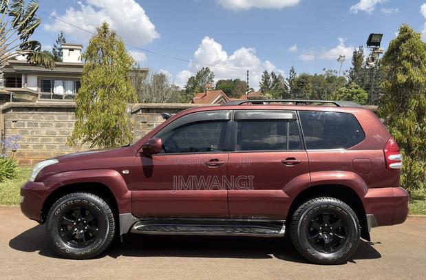 Toyota Land Cruiser Prado 2007 Maroon
