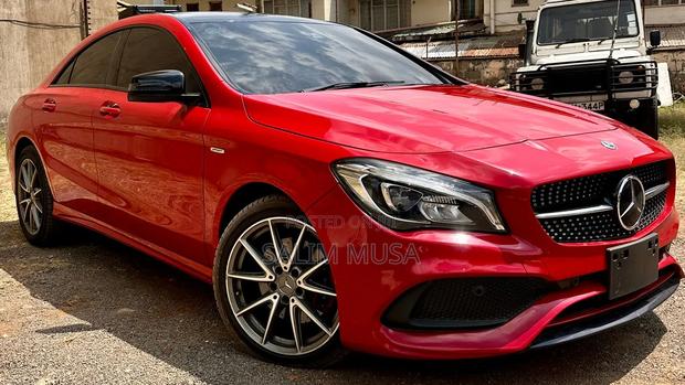 Mercedes-Benz CLA-Class 2017 Red
