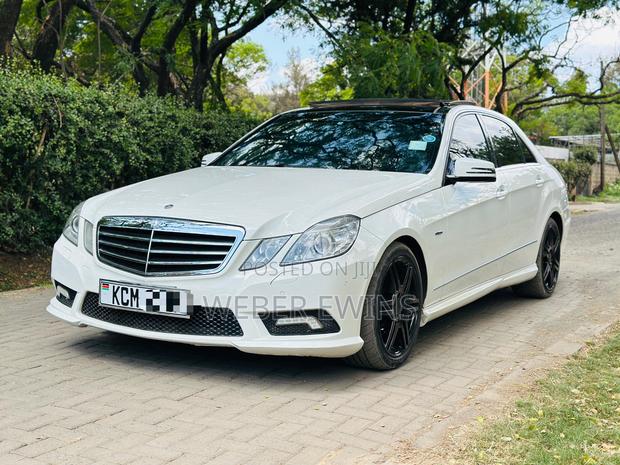 Mercedes-Benz E250 2011 White