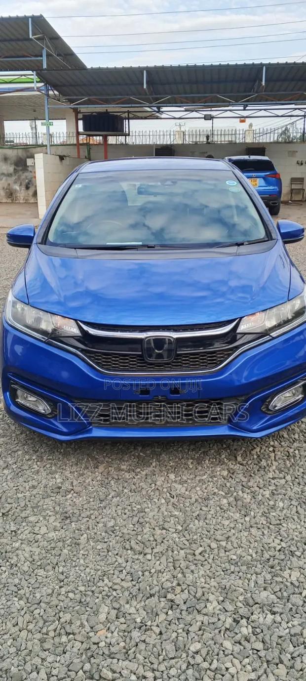 Honda Fit 2018 Blue