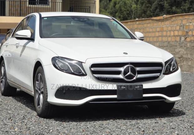 Mercedes-Benz E200 2018 White
